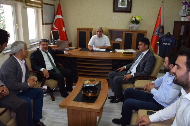 Şayir’den Emniyet Müdürü Uğur’a Ziyaret