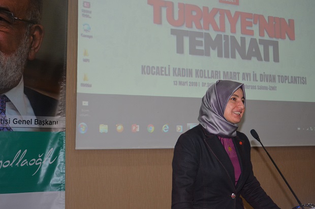 Saadetli Kadınlarda Gündem ‘Kadın’