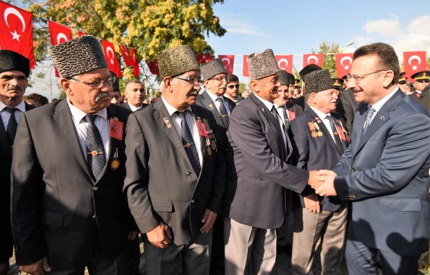 “Gazilerimiz, şanlı tarihimizin ebedi kahramanlarıdır”