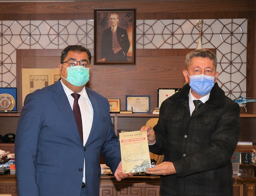 Şükür’den Rektör Aslan’a Ziyaret