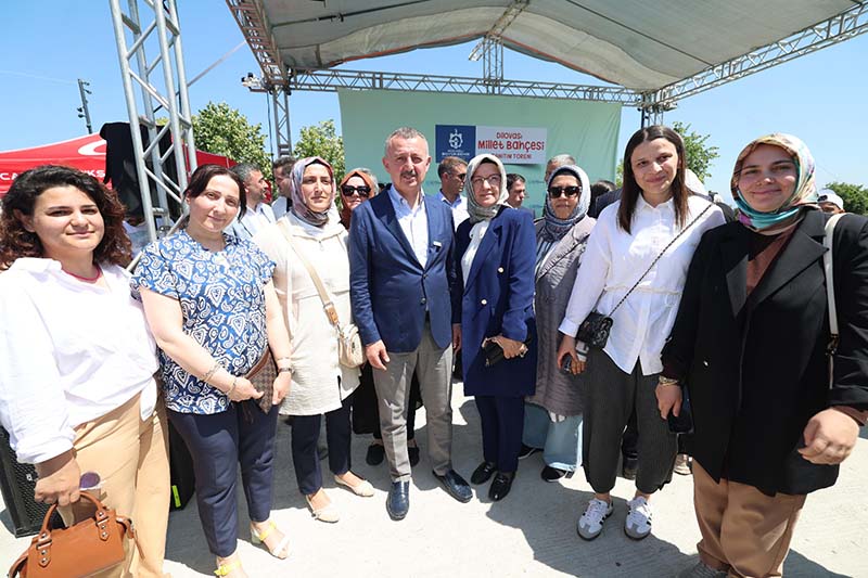 Gebze’den sonra Dilovası Millet Bahçesi de tamam