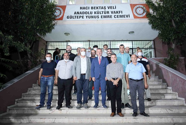 Büyükakın Muharrem orucu iftarına katıldı