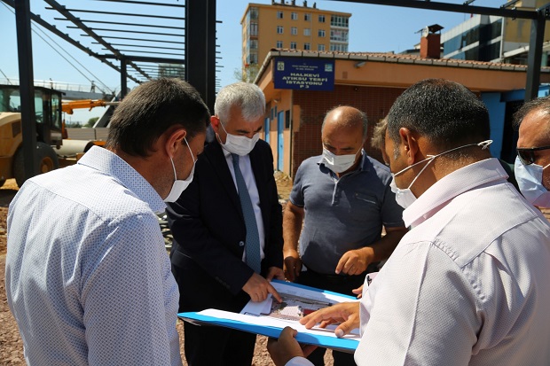 ‘Pişmaniyeciler Meydanı’ çalışmaları devam ediyor