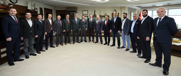 Karaosmanoğlu,Trabzon Dernek Başkanlarını ağırladı