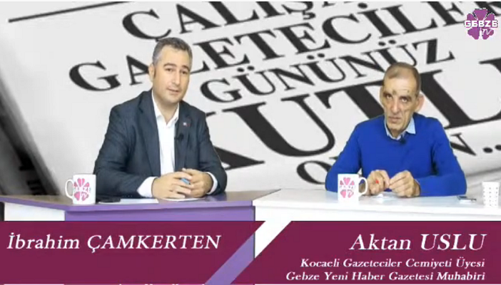 Çamkerten ‘Çalışan Gazeteci’ Uslu’yu Ağırladı