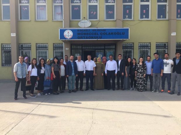 “Okul Toplantısı”’na Mübeccel Çolakoğlu Ortaokulunda Devam Edildi.
