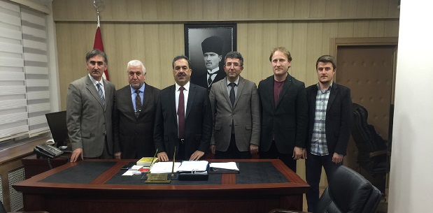 İLKÇEV,Kaymakam Güler’i ziyaret etti.