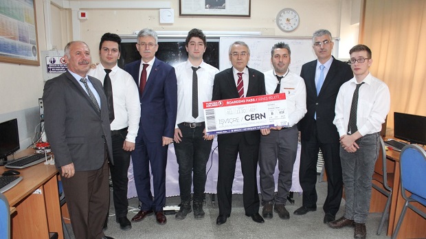 120 OKUL ARASINDA BİRİNCİLİK ALDILAR CERN’E GİDİYORLAR