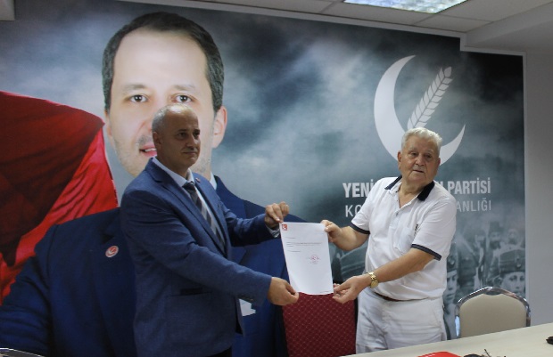 Aras, görevlendirme yazısını bizzat teslim etti