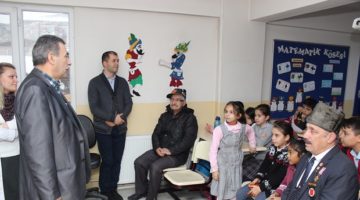 Gazi amcalarıyla buluştular