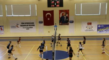 ÜNİLİG Voleybol Müsabakaları GTÜ’de