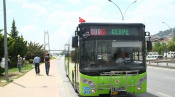 Kandıra sahillerine yeni otobüs hatları