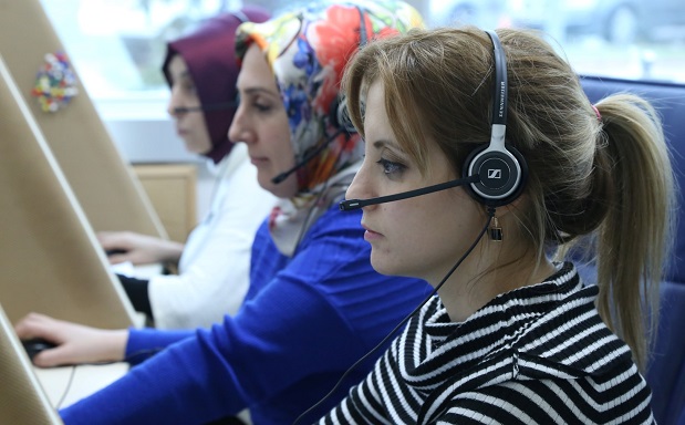 Çağrı Merkezi, 2017’de 750 bin kişiye hizmet verdi