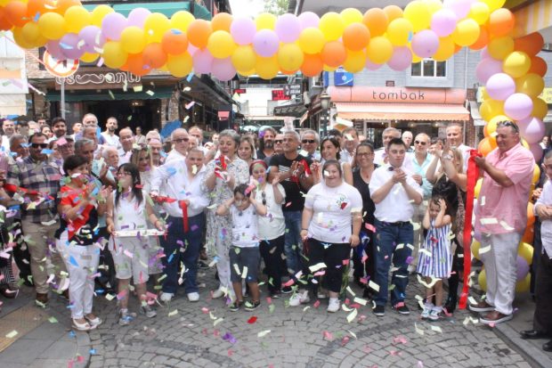 Down sokak festivalinde muhteşem açılış