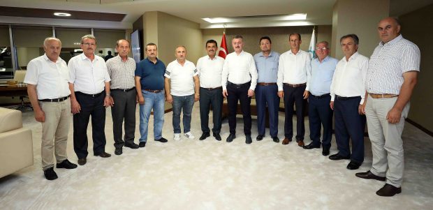 Büyükakın Kandıra Muhtarları ile bir araya geldi