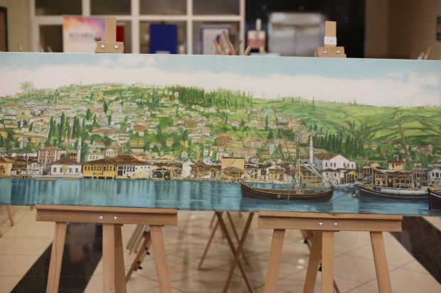 “Bilge Şehir Kocaeli” Tuvallere Yansıdı