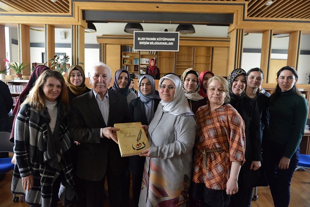 Muin Nursen Eriş’ten“Ebru Sanatı” söyleşisi
