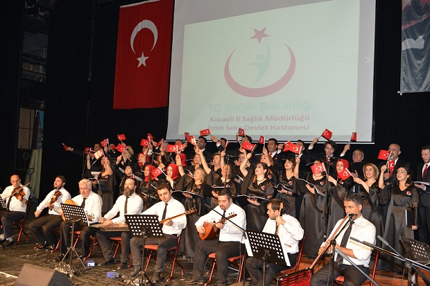 Seka Devlet Hastanesi Korosu, ilk konserini verdi