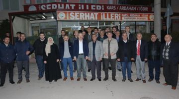 Bulut, Serhat illeri Dayanışma Derneği üyeleri ile bir araya geldi.