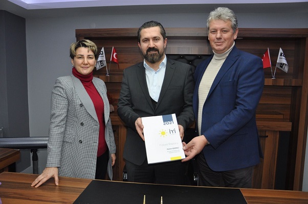 Kocagöz İYİ Parti yöneticilerini ağırladı