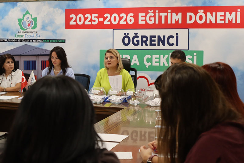 Çınar Çocuk Evleri için noter huzurunda kura çekimi