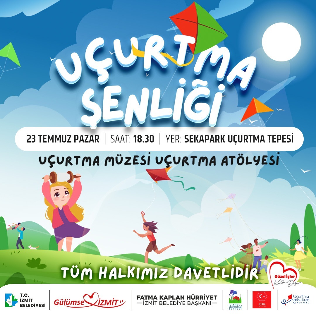 Çocuklar Uçurtma Şenliğinde buluşacak