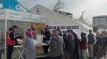 İzmit Belediyesi İkinci Aşevini Kahramanmaraş Pazarcık’ta Kurdu