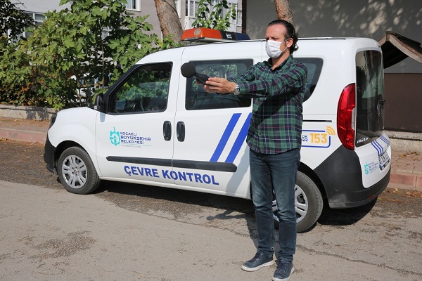 Büyükşehir Belediyesi ses ölçümleri alıyor