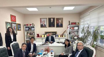 Japon heyetten Büyükşehir’e önemli ziyaret