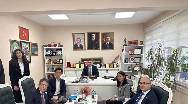 Japon heyetten Büyükşehir’e önemli ziyaret