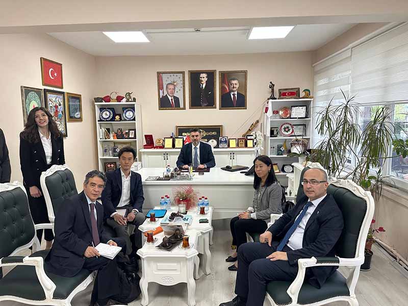 Japon heyetten Büyükşehir’e önemli ziyaret