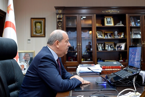 KKTC Cumhurbaşkanı Tatar KSO Toplantısında