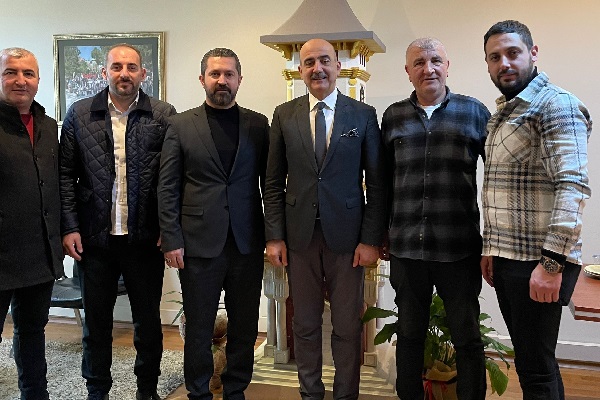 KOVİAD’dan Erol’a nezaket ziyareti