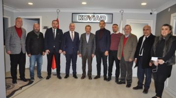  KOVİAD’a Şeker’den ziyaret 