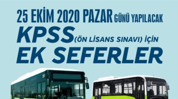 KPSS’ye girecek adaylar ulaşımda sorun yaşamayacak