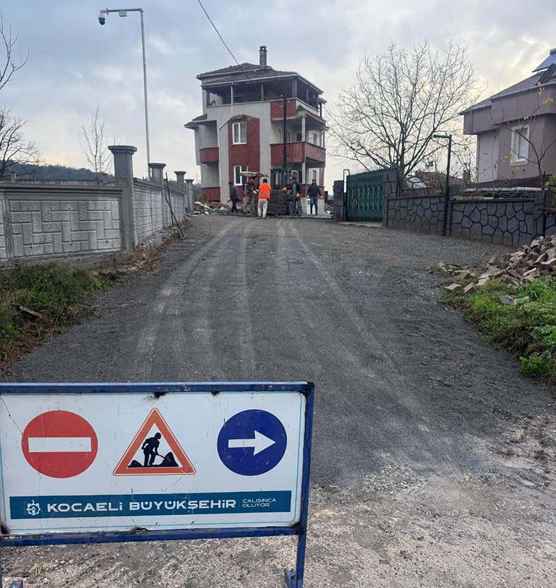 Karamürsel’e 35 bin metrekare parke yol