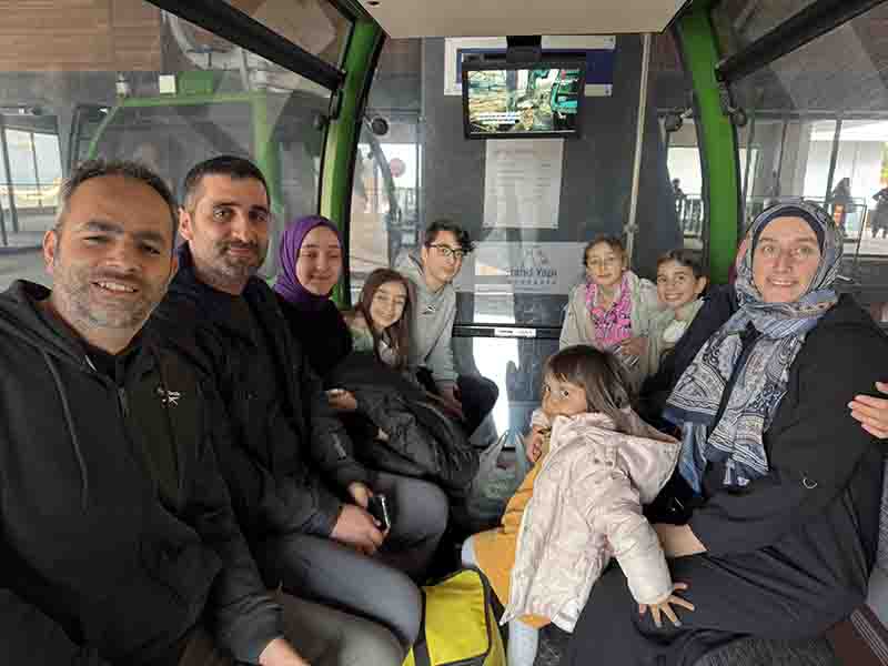 Kartepe Teleferik bayram tatilinde yoğun ilgi gördü