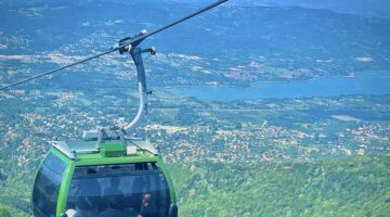 Kartepe Teleferik, bayramda ilgi odağı oldu