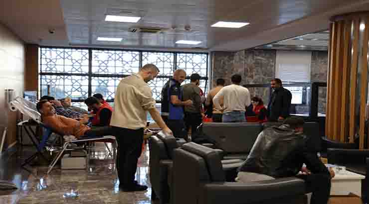 Kartepe’de “Birbirimize Candan Bağlıyız” Kan Bağışı Kampanyası