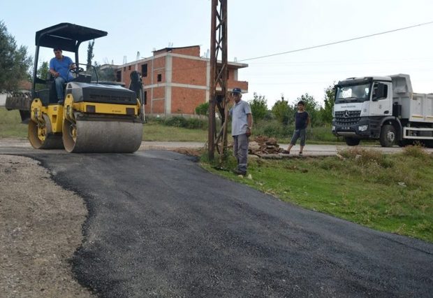Alt Yapısı Biten Mahalleye Asfalt