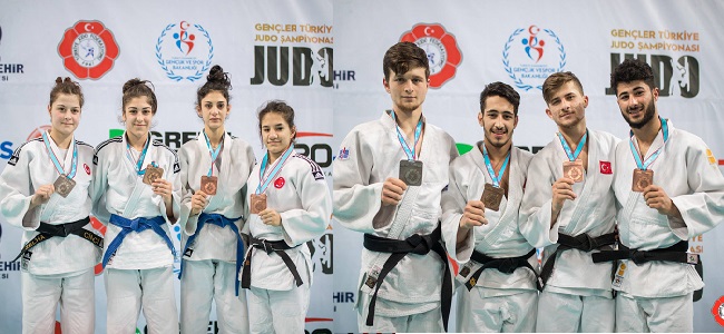 Kağıtsporlu Judocular, gençlerde Türkiye üçüncüsü