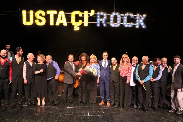 ‘Usta Çı’rock ‘ Anadolu Rock grubunun konserine büyük ilgi
