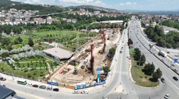 Körfezray Metro projesi hız kesmiyor