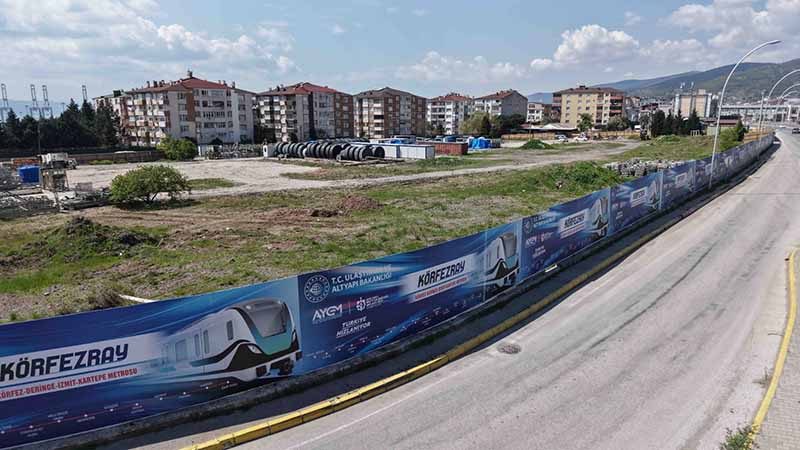 Körfezray Metro projesinde dur durak yok