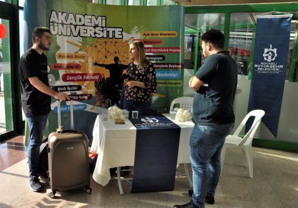 Öğrencilere ‘Kocaeli’ye Hoş geldin’karşılaması