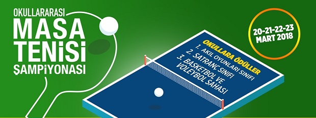 Büyükşehir,  Masa Tenisi Şampiyonası düzenliyor.