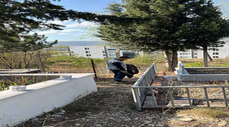 Mezarlıklar, Büyükşehir’le pırıl pırıl