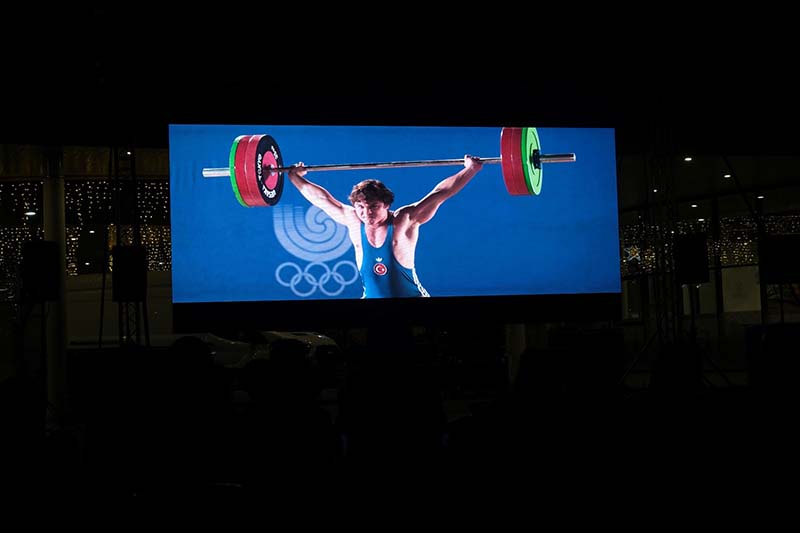 Milli İrade Meydanı’nda sinema keyfi bir başka güzel