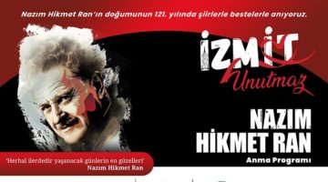 İzmit Unutmaz Nazım Hikmet 121 Yaşında