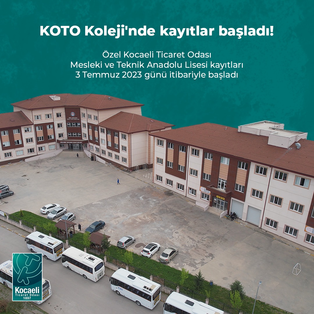 KOTO’nun okuluna kayıtlar başladı